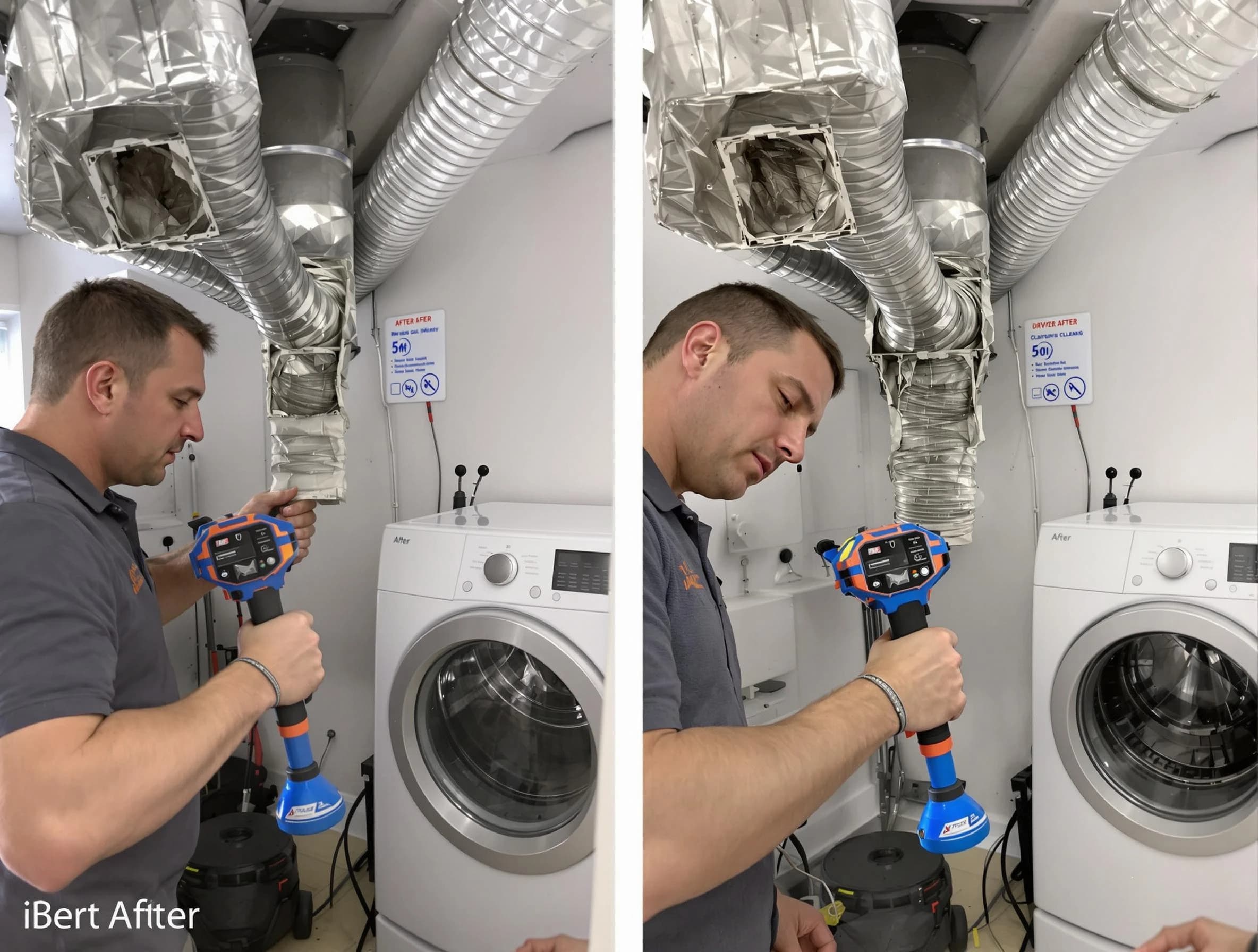 Professional clogged vent cleaning by Woonsocket Dryer Vent Cleaning in Woonsocket