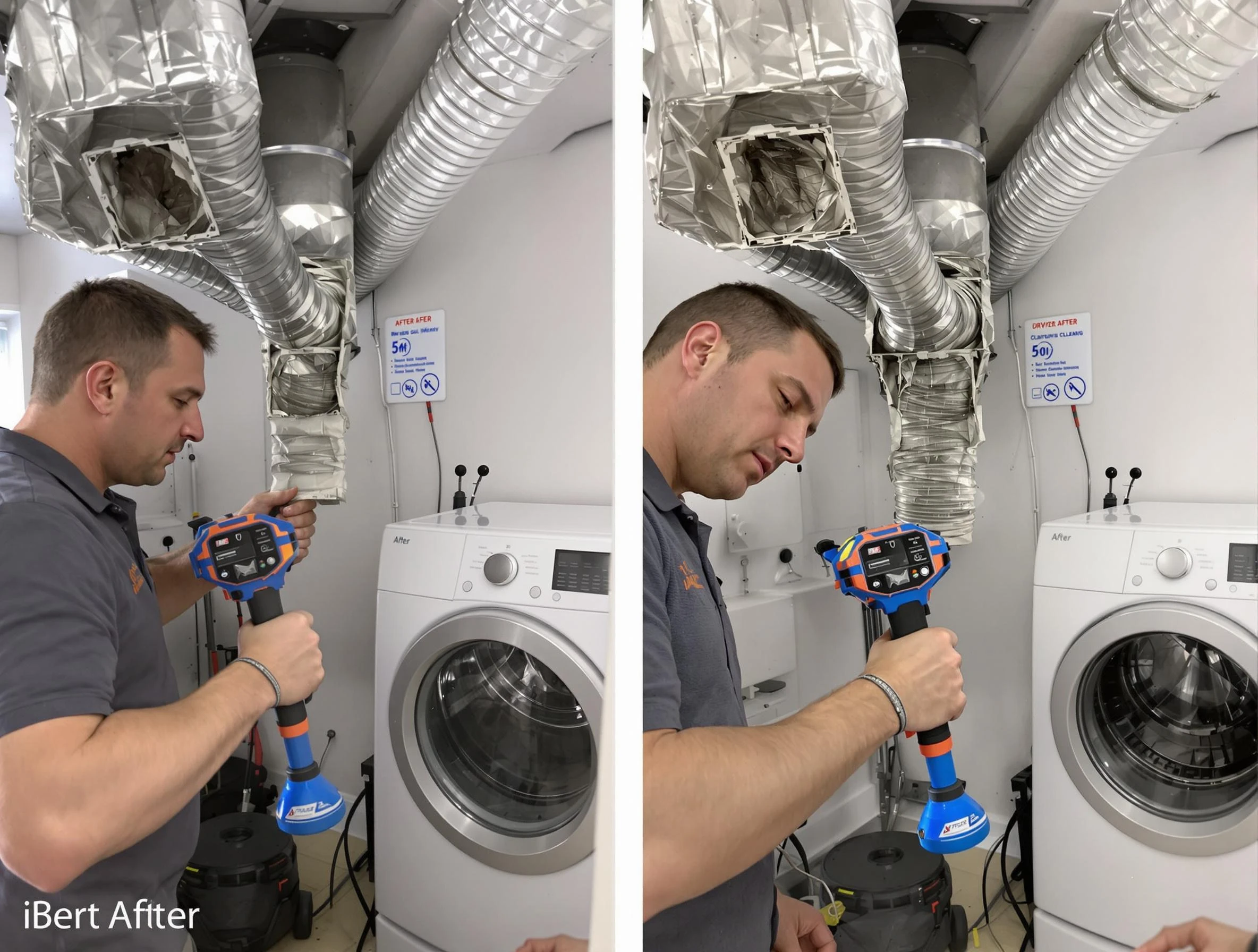 Professional clogged vent cleaning by Woonsocket Dryer Vent Cleaning in Woonsocket