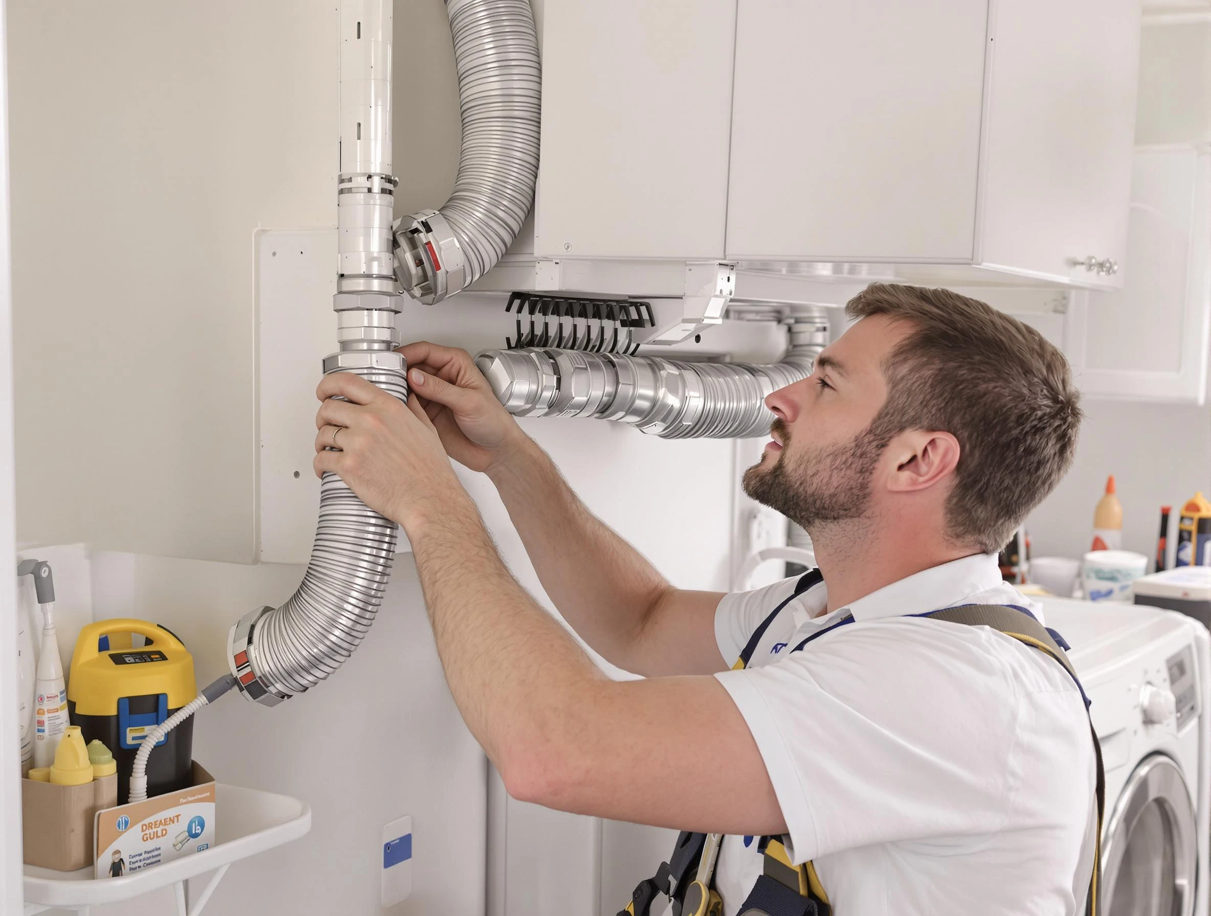 Professional dryer vent repair and installation by Woonsocket Dryer Vent Cleaning in Woonsocket