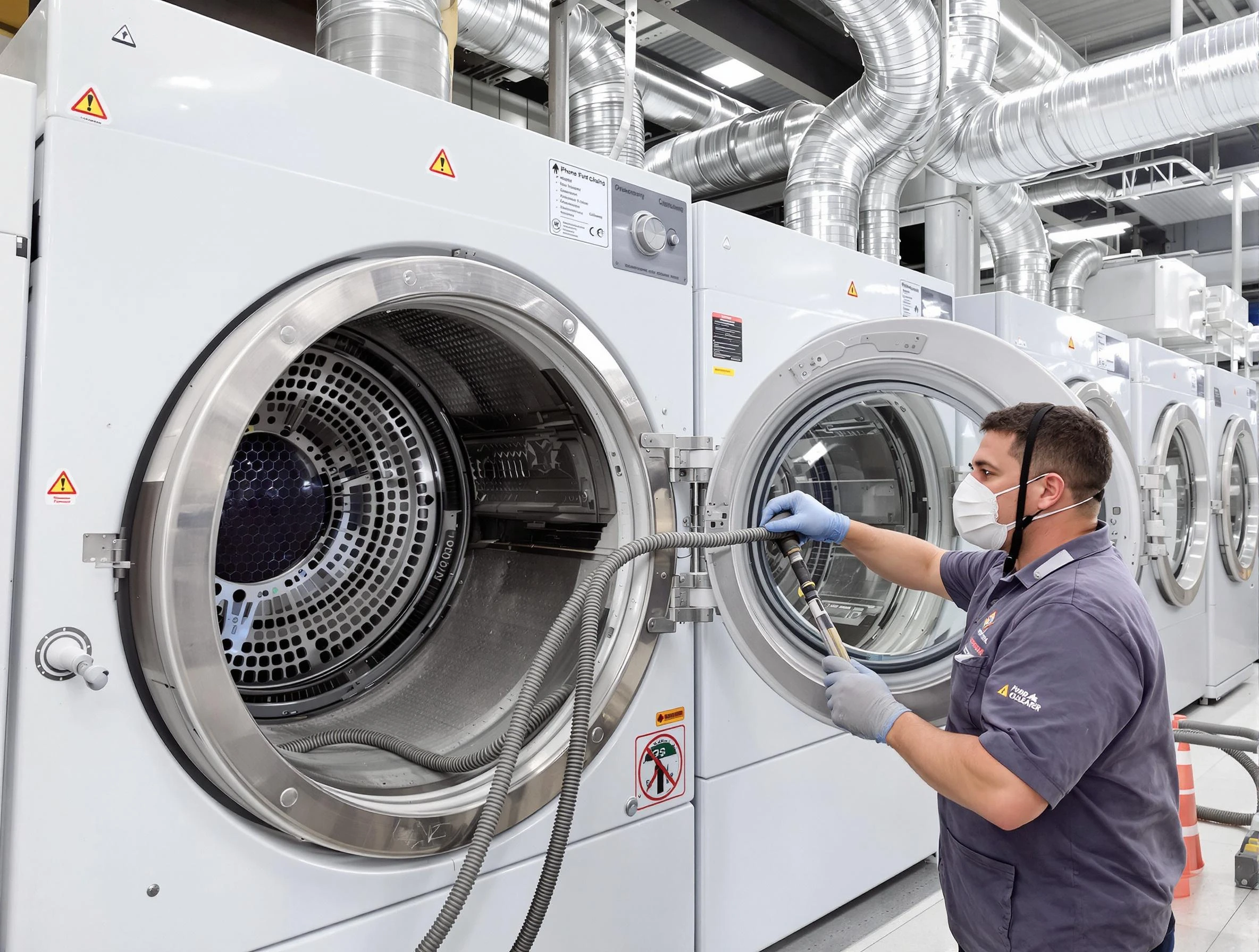 Industrial-grade dryer vent cleaning by Woonsocket Dryer Vent Cleaning in Woonsocket